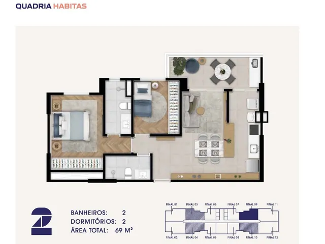 Imagem 12: 0 Apartamento com 4 dormitórios