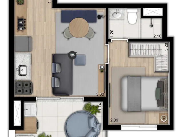 Imagem 6: Apartamento Residencial em São Paulo - Sp, Ipiranga