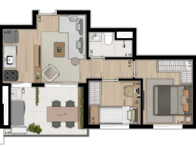 Imagem 7: Apartamento Residencial em São Paulo - Sp, Ipiranga