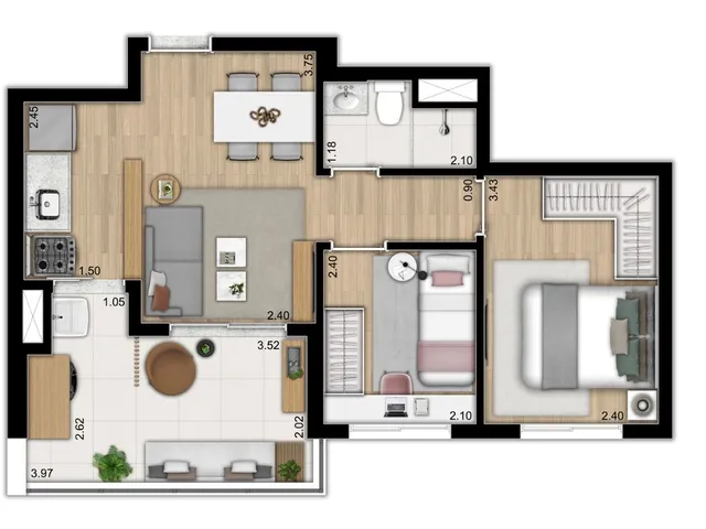 Imagem 8: Apartamento Residencial em São Paulo - Sp, Ipiranga
