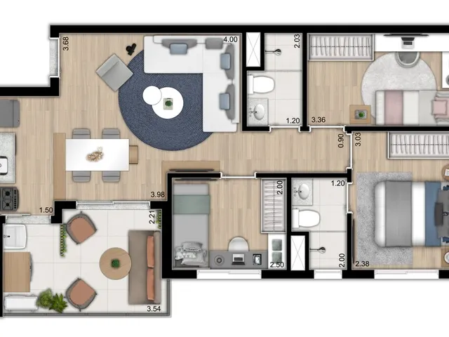 Imagem 11: Apartamento Residencial em São Paulo - Sp, Ipiranga