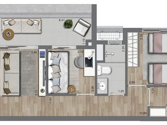 Imagem 7: Apartamento Residencial em São Paulo - Sp, Brooklin Paulista