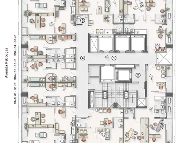 Imagem 7: Lumi Sala comercial com 3 banheiros