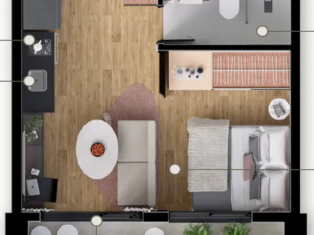 Imagem 9: Zenion Apartamento com 1 dormitório