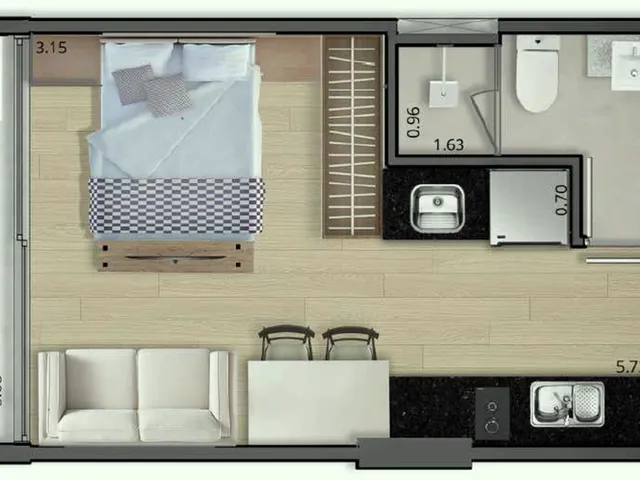 Imagem 4: Manacá Apartamento com 3 dormitórios