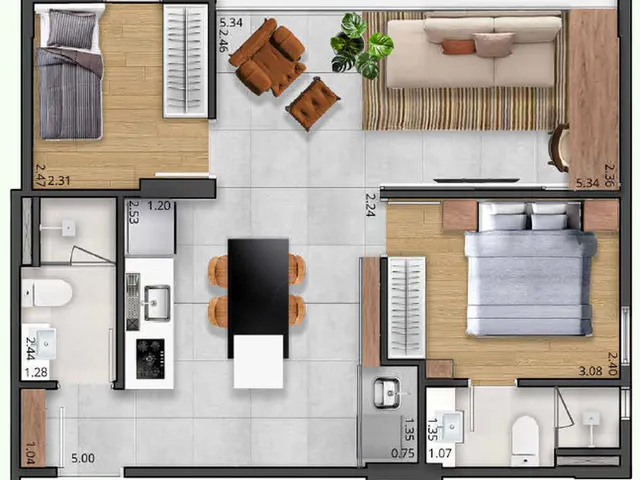 Imagem 7: Manacá Apartamento com 3 dormitórios