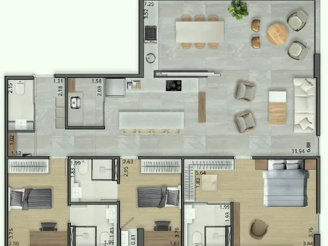 Imagem 8: Manacá Apartamento com 3 dormitórios