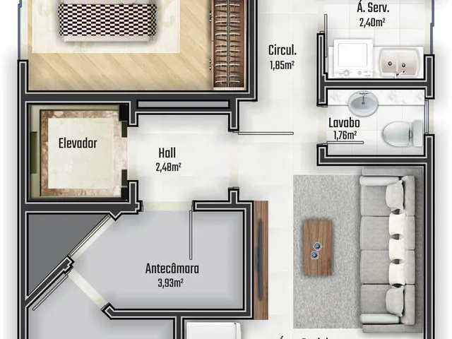 Imagem 8: Brava22 Apartamento com 3 dormitórios