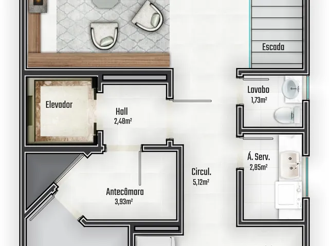 Imagem 6: Brava22 Apartamento com 3 dormitórios