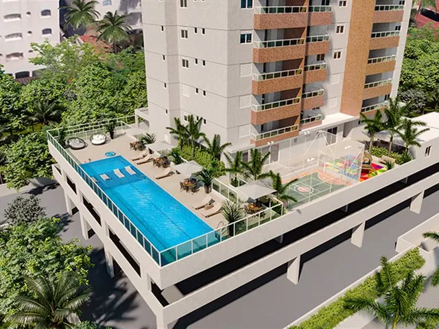 Imagem: O apartamento possui 2 Dormitórios, 1 Suíte, 1 Banheiro,