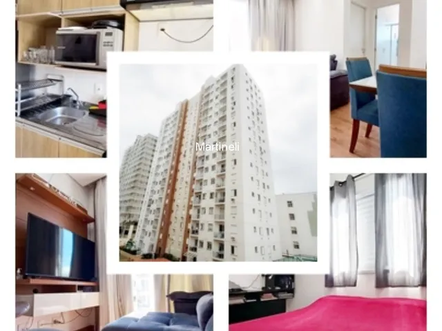 Imagem: O apartamento possui 2 Dormitórios, 1 Banheiro, 1 Vaga na