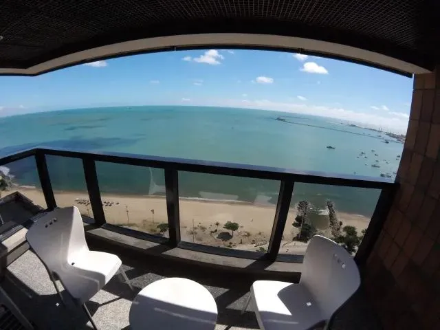 Imagem: Vista Mar Imperdível, 2/4, Beira Mar, Varanda