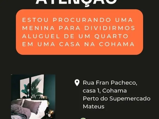 Imagem: Aluguel de Quarto