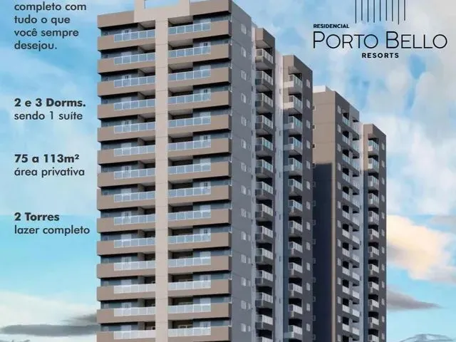 Imagem 1: Apartamento para Venda em Mongaguá, Centro, 2 Dormitórios, 1 Suíte, 2 Banheiros, 1 Vaga