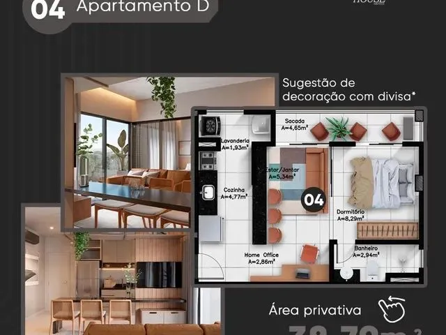 Imagem 9: Studio One - Apartamentos Inteligentes