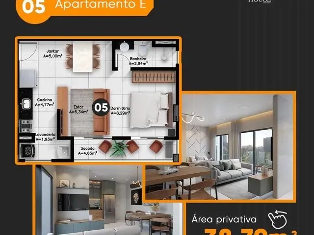 Imagem 10: Studio One - Apartamentos Inteligentes