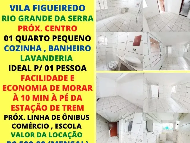 Imagem: Casa 02 Cômodos e Wc 10 Min À Pé Estação