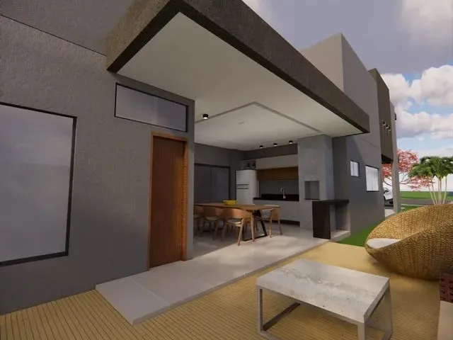Imagem 3: Casa Térrea no Alphaville - Lado da Sombra