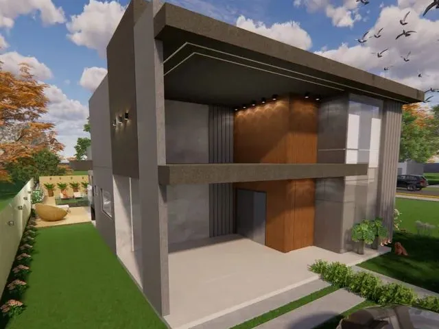 Imagem 4: Casa Térrea no Alphaville - Lado da Sombra