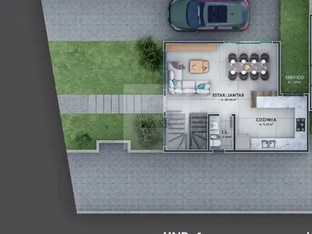 Imagem 8: Sobrado Tríplex de 135M² na Região do Barachei