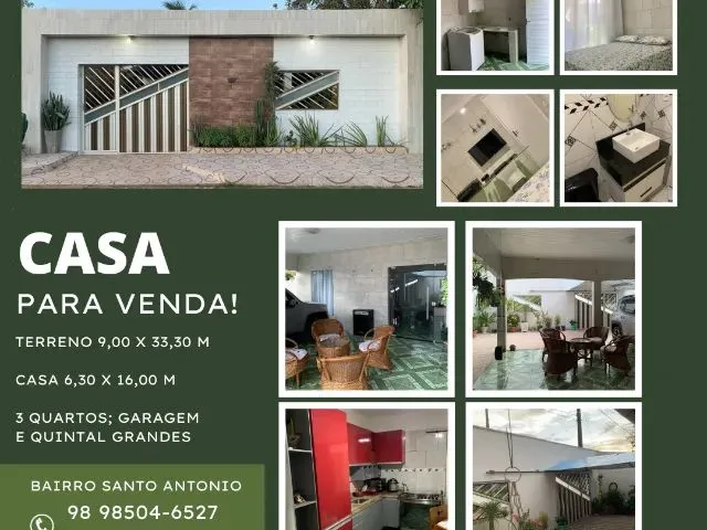 Imagem: Casa 3 Quartos com Garagem Grande