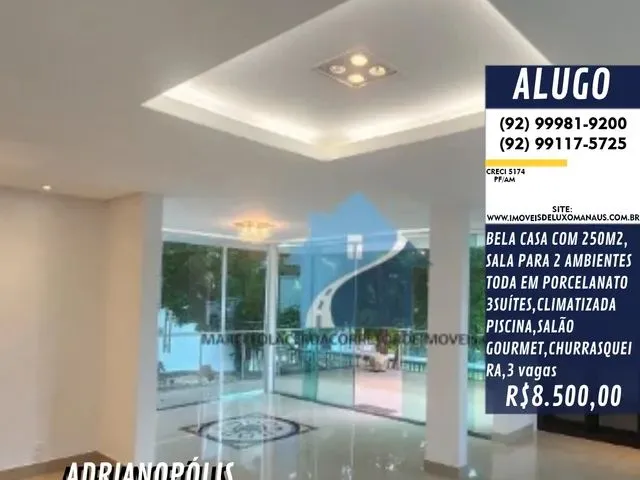 Imagem: Casa no Adrianopólis Cond. Monte Libano
