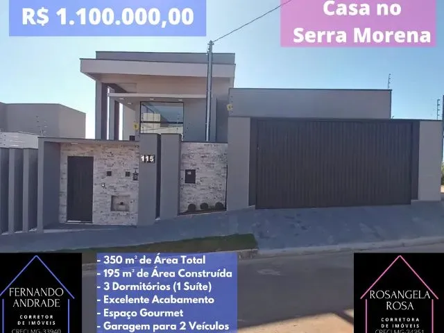 Imagem 1: Cod:2652 Lindíssima Casa no Bairro Serra Morena