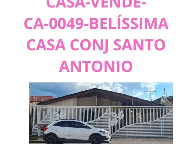 Imagem: Casa-Vende-C-0049-Belíssima Casa Conj Santo
