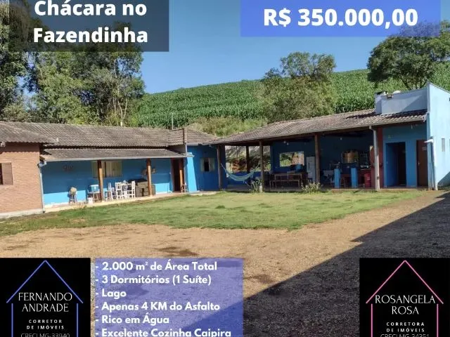 Imagem: Cod 2565 Excelente Chácara no Bairro Fazendinha