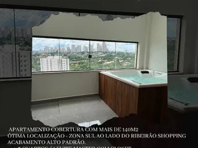 Imagem: O apartamento na cobertura possui 3 Dormitórios, 1 Suíte,