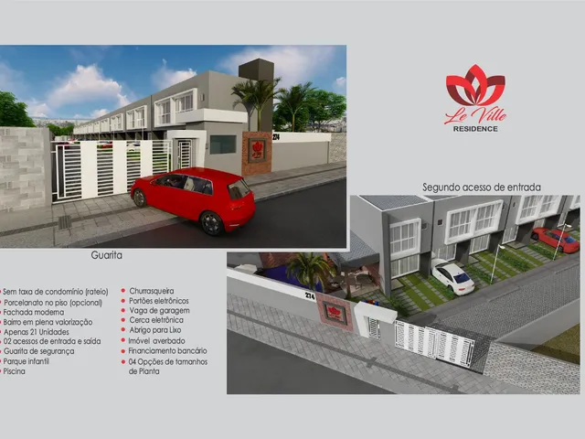 Imagem: Casas Duplex À Venda na 3ª Avenida Boa