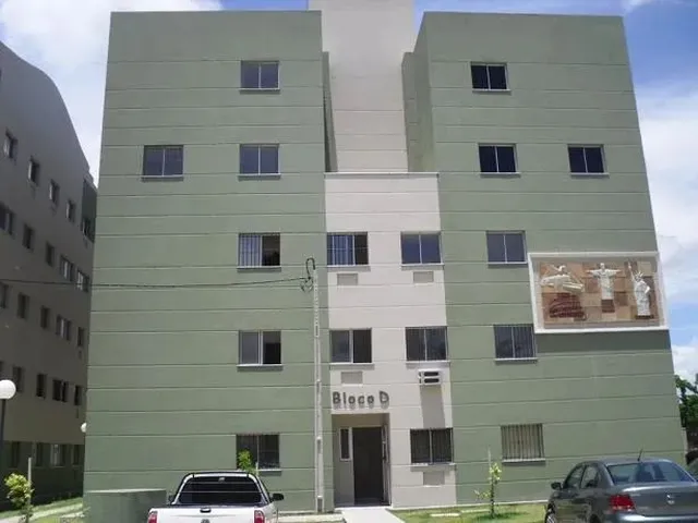 Imagem: O apartamento possui 2 Dormitórios, 1 Banheiro, 1 Vaga na