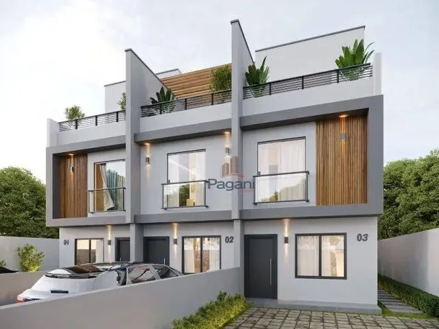 Imagem 2: Sobrado com 2 Dormitórios À Venda, 110 M² por R$ 380.000,00 - Aririú - Palhoça/Sc
