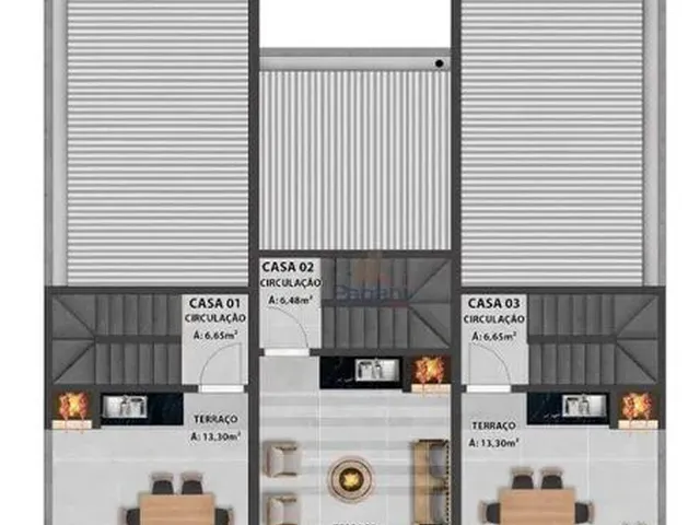 Imagem 5: Sobrado com 2 Dormitórios À Venda, 110 M² por R$ 380.000,00 - Aririú - Palhoça/Sc