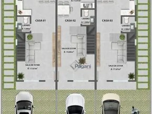 Imagem 6: Sobrado com 2 Dormitórios À Venda, 110 M² por R$ 380.000,00 - Aririú - Palhoça/Sc