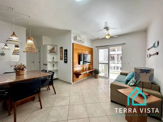 Imagem 1: Apartamento Decorado com 2 Dormitórios a Venda na Área Nobre da Praia Grande Ubatuba Sp