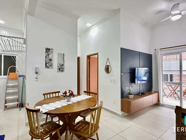 Imagem 2: Lindo Apartamento Todo Mobiliado com 2 Dormitórios a Venda na Praia das Toninhas Ubatuba Sp