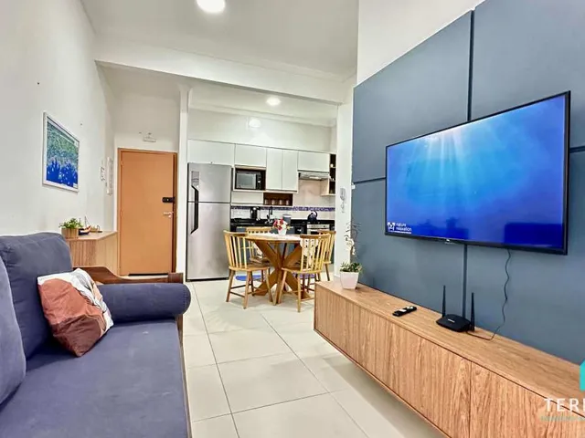 Imagem 4: Lindo Apartamento Todo Mobiliado com 2 Dormitórios a Venda na Praia das Toninhas Ubatuba Sp
