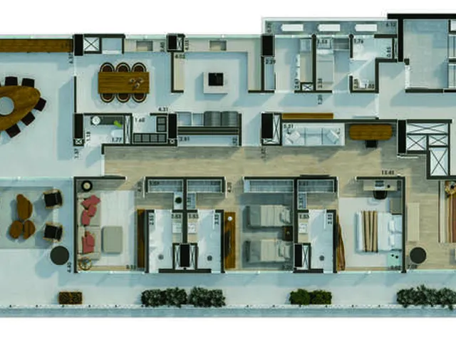 Imagem 4: Ibaté Apartamento com 4 dormitórios