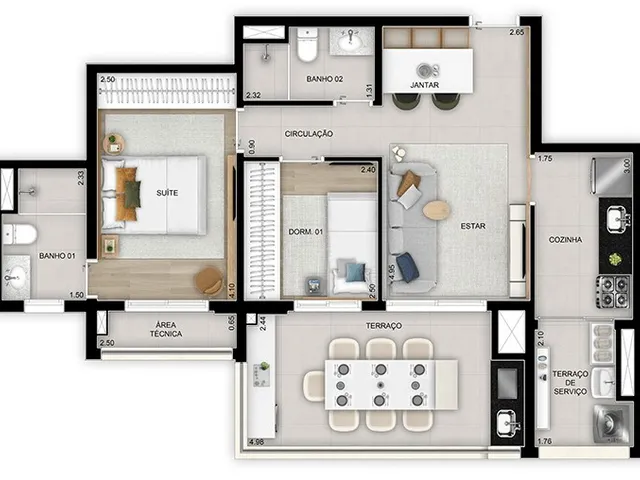 Imagem 4: Quadra Diálogo Home Club - Residencial