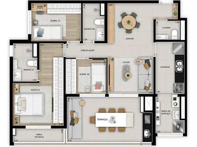Imagem 8: Quadra Diálogo Home Club - Residencial
