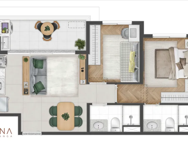 Imagem 15: Ayna Ipiranga Apartamento com 2 dormitórios