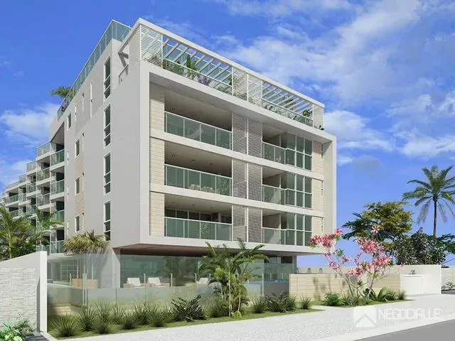 Imagem 1: Cabo Branco - Alugo Apto. Mobiliado na Beira Mar - Prédio Novo - 2 Quartos - Varanda - 2