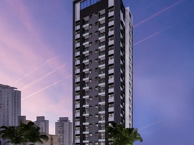 Imagem: O apartamento possui 2 Dormitórios, 2 Banheiros, 1 Vaga na