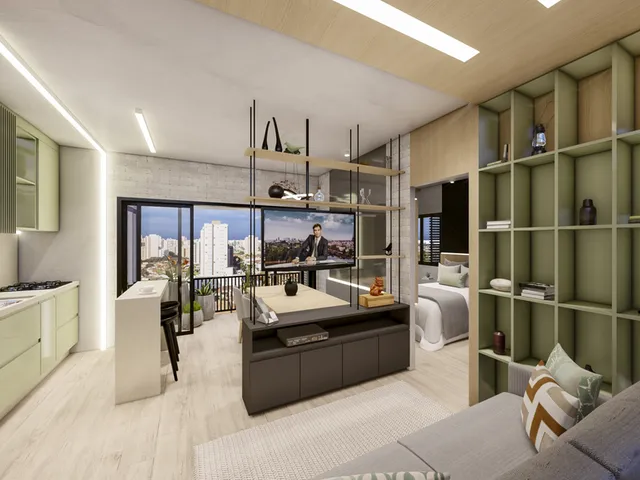 Imagem 8: Apartamento À Venda em Campinas, Cambuí, com 1 Quarto, 43.08M²