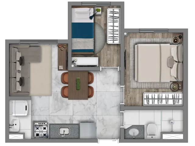 Imagem 4: Vivaz Prime Vila Nova Cachoeirinha - Fase 1