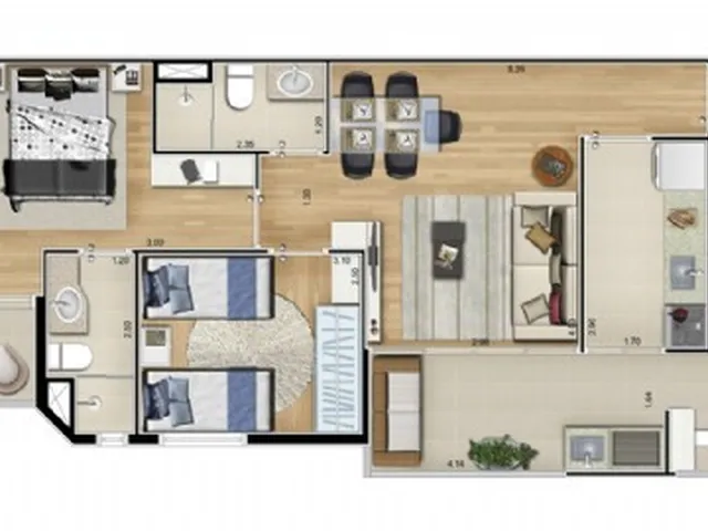 Imagem 11: Apartamento Residencial em São Paulo - Sp, Ipiranga