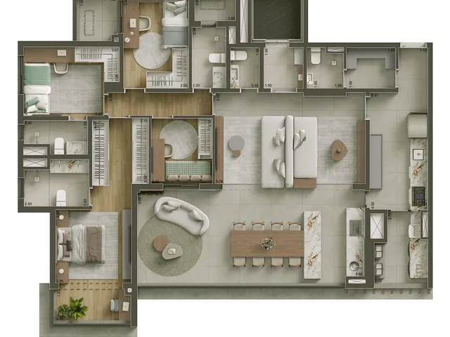 Imagem 2: Core Klabin Apartamento com 4 dormitórios