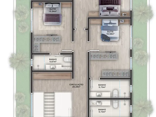 Imagem 2: Casa Itália Casa com 4 dormitórios