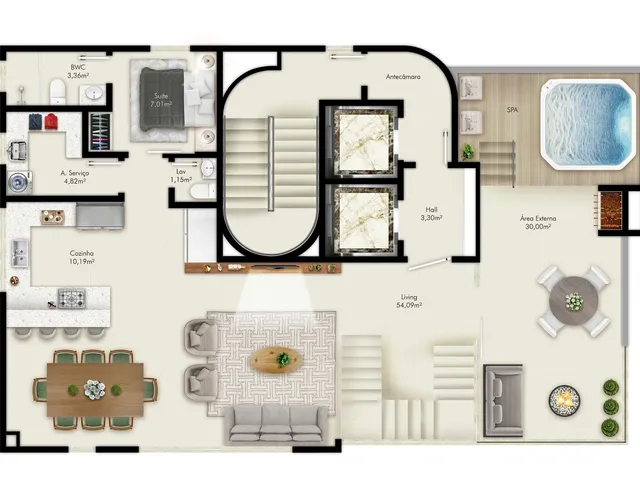 Imagem 6: 0 Apartamento com 3 dormitórios
